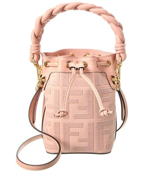 hot pink fendi bag|pink bucket handbags.